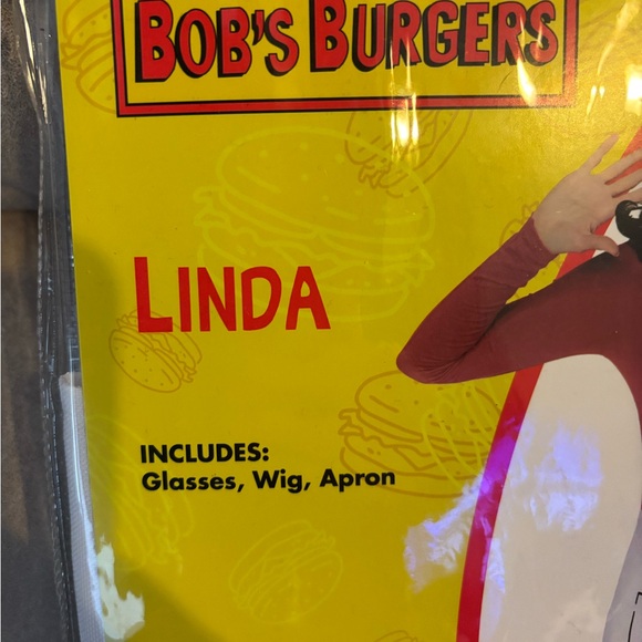 NWT: Bob’s Burgers Linda Costume - Red and White - Spirit Halloween - Picture 2 of 7